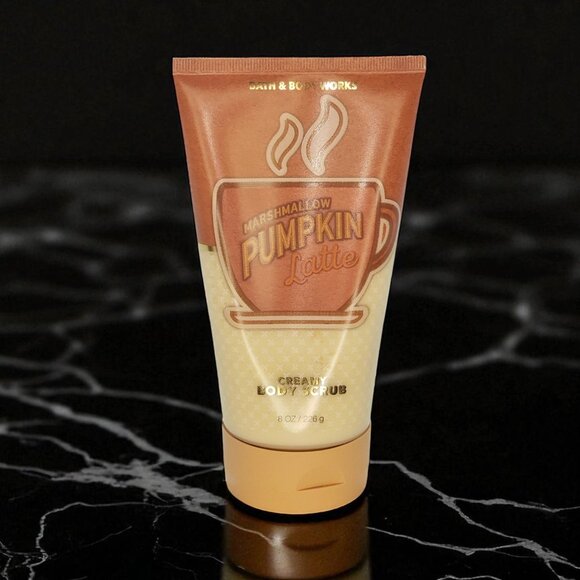 🆕Bath and Body Works Marshmallow Pumpkin Latte Body Scrub-BUNDLE & SAVE - Picture 1 of 3